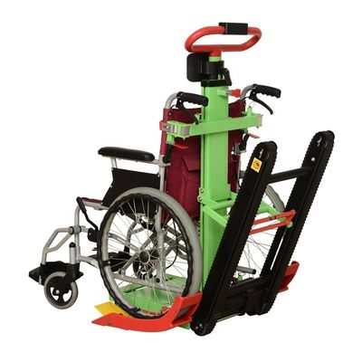 Customizable Stair Climbing Wheel Chairs Electric Powered Green Black