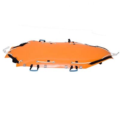 Multifunctional Folding Rescue Stretcher Orange Collapsible Ambulance Stretcher