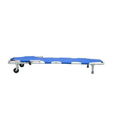 Aluminum Alloy Lightweight Foldable Stretcher CE Standard Folding Medical Stretcher