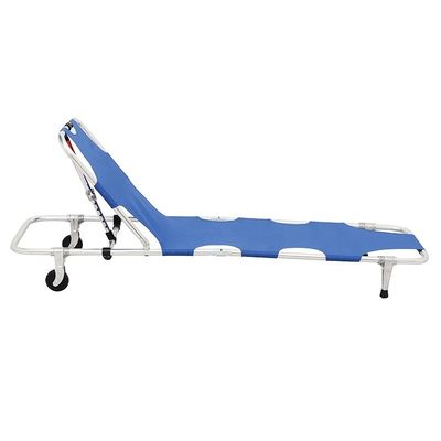 OEM Aluminum Alloy Folding Stretcher For Emergency Rescue Medical Manual