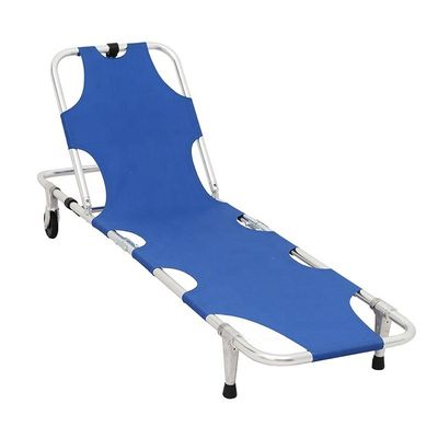 OEM Aluminum Alloy Folding Stretcher For Emergency Rescue Medical Manual