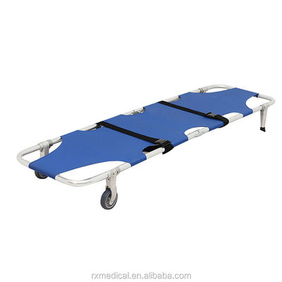 CE Certified 2020 Aluminum Alloy Hospital Ambulance Folding Stretcher for Hospitals