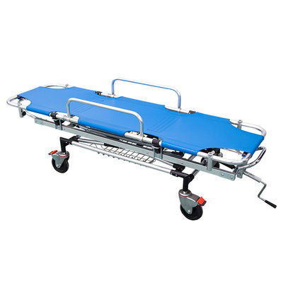 Medical Care Evacuation Stretcher Blue With Sturdy Construction