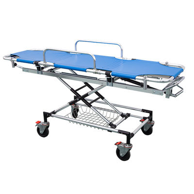 Medical Care Evacuation Stretcher Blue With Sturdy Construction