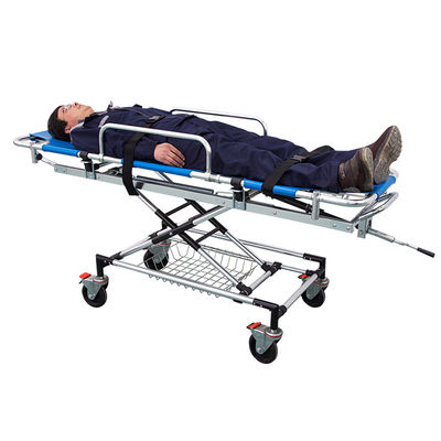 Medical Care Evacuation Stretcher Blue With Sturdy Construction