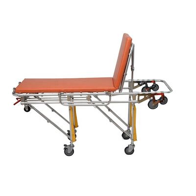 Aluminum Alloy Automatic Loading Ambulance Stretcher CE Certificate