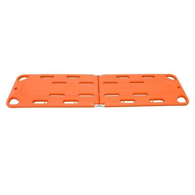 2 Folded Collapsible Spine Board Orange Ems Spine Board For Outdoor Survival