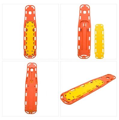 HDPE Folding Ambulance Stretcher Spine Board For Emergency Medical Care