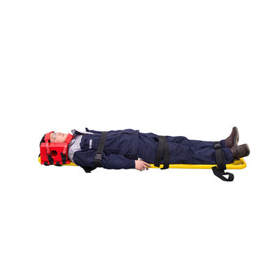 Emergency Rescue Red NBR Head Immobilizer for Stretcher Durable Device