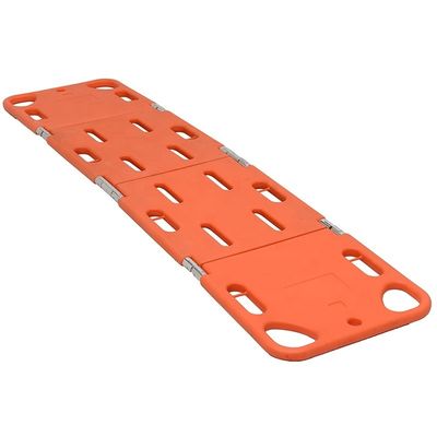 CE Certified Four Folded Patient Transfer Spine Board Stretcher for First-Aid Devices