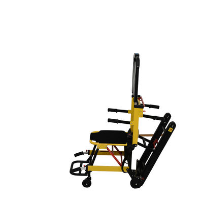 Hospital Black IV Battery Powered Stair Evacuation Chair with 350 lbs Weight Capacity