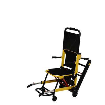 Hospital Black IV Battery Powered Stair Evacuation Chair with 350 lbs Weight Capacity