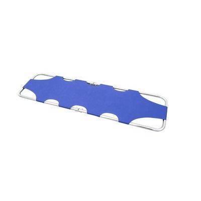 Manual Power Source Adjustable Aluminum Loading Ambulance Stretcher for Medical Equipment