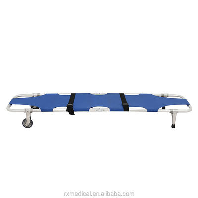 CE Certified 2020 Aluminum Alloy Hospital Ambulance Folding Stretcher for Hospitals