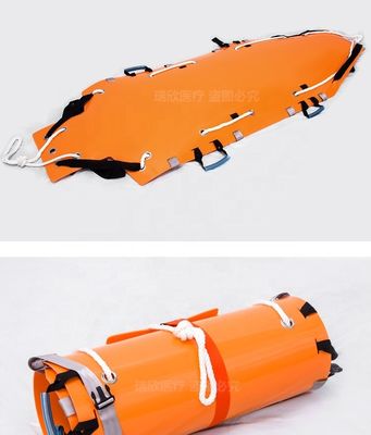 Class I Firefighting Multifunctional Sked Rescue Stretcher in Orange for Firefighting