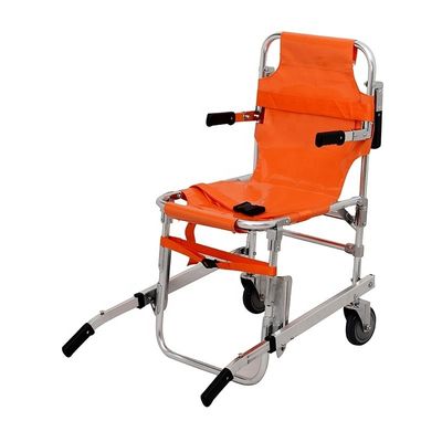 Sturdy Orange Evacuation Stair Chair Stretcher for Safe and Convenient Transport