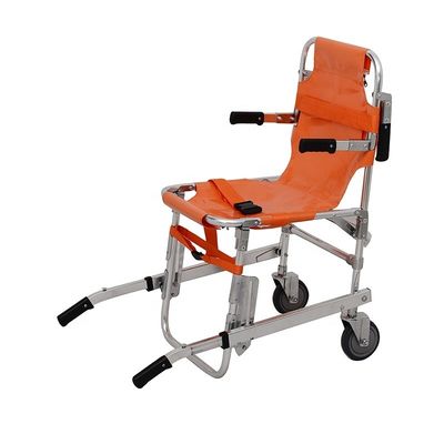 Sturdy Orange Evacuation Stair Chair Stretcher for Safe and Convenient Transport