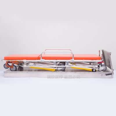 CE Approved Folding Ambulance Stretcher Gurney Platform for Emergency Transport