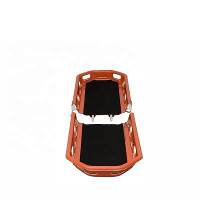 Orange Rescue Basket Stretcher First Aid Folding Stokes Basket OEM