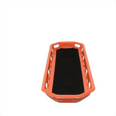 Orange Rescue Basket Stretcher First Aid Folding Stokes Basket OEM