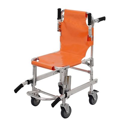 1 Year Shelf Life Orange Stair Chair Stretcher for Smooth Transport