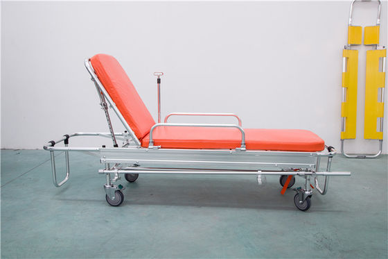 CE Certified Aluminum Alloy Medical Emergency Ambulance Stretcher for Operating Room ICU