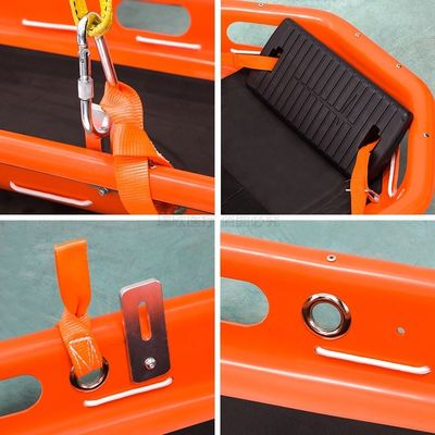 Manual First Aid Aircraft Rescue PE Basket Stretcher for Emergency CE Certificate