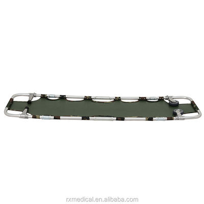 Folding Hospital Patient Stretcher 159kg Capacity And CE Certificate