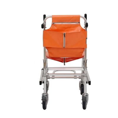 CE Emergency Evacuation Equipment Folding Stair Stretcher Orange