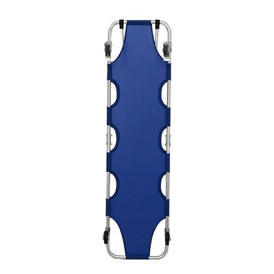 First-Aid Devices Logo Customized Logo 4 Wheels Folding Stretcher for Fire Fighting