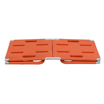 4 Folded Spine Board Stretcher Made of PE Material with CE Certification