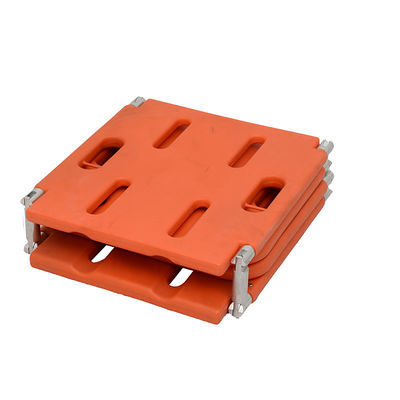 4 Folded Spine Board Stretcher Made of PE Material with CE Certification
