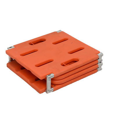 4 Folded Spine Board Stretcher Made of PE Material with CE Certification