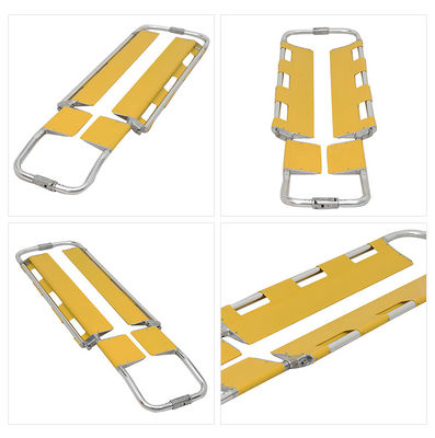 Yellow Spade Manual Stretcher For Fracture Or Injured Patients Class I